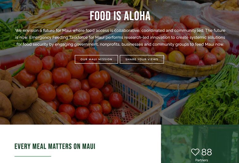 EFT FOR MAUI - Food is Aloha