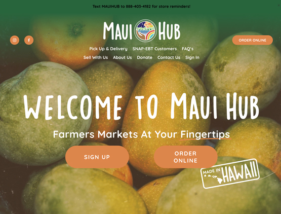 Sun Fresh Maui Hub