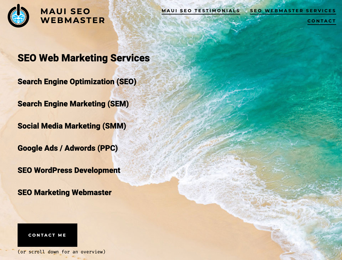 SEO Maui - Hawaii Website Development & Search Engine Optimization SEO